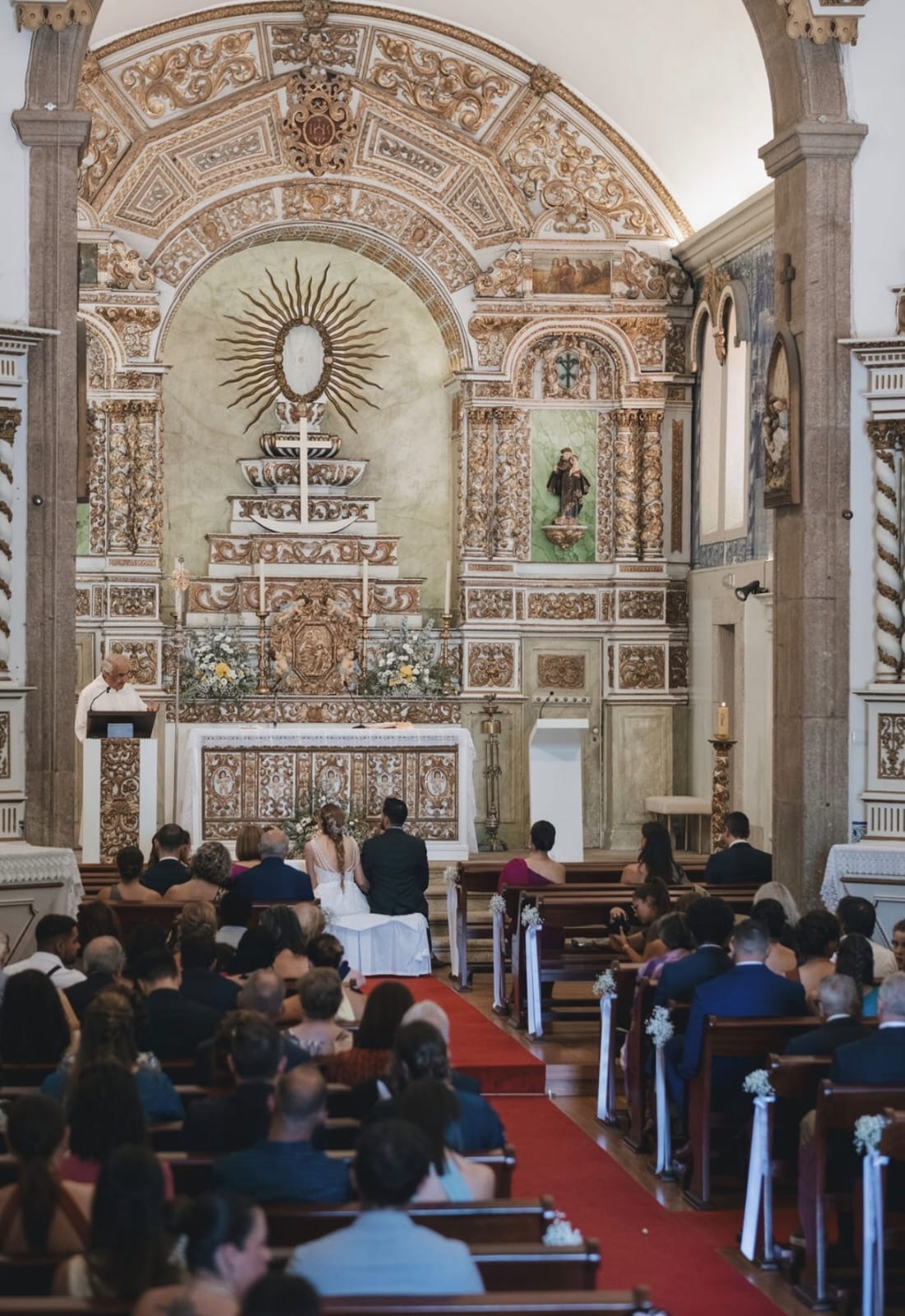 Decoração Bancos da Igreja 